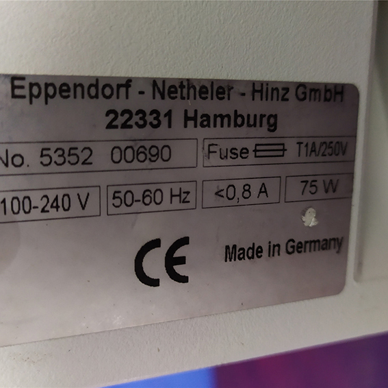 【RS20400005】Eppendorf恒温金属浴0.5ml离心管用，型号ThermoStatplus